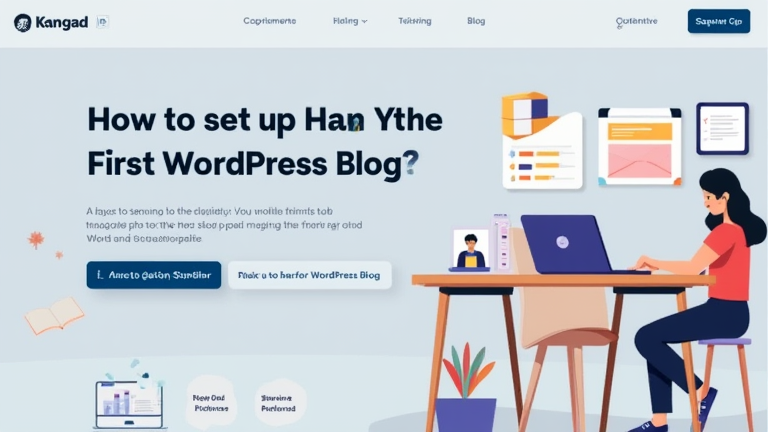 How to Set Up Your First WordPress Blog: A Step-by-Step Tutorial